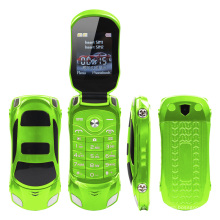 1.77 Inch Flip and Car Shaped Desgin NEWMIND F15 Very Small Size Mobile Phone